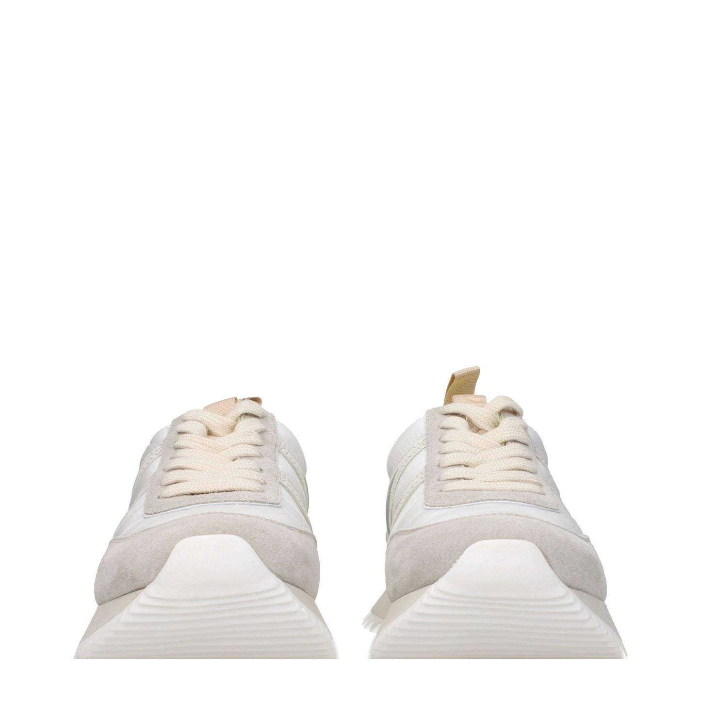 Moncler Beige Stoff Niedrige Schuhe