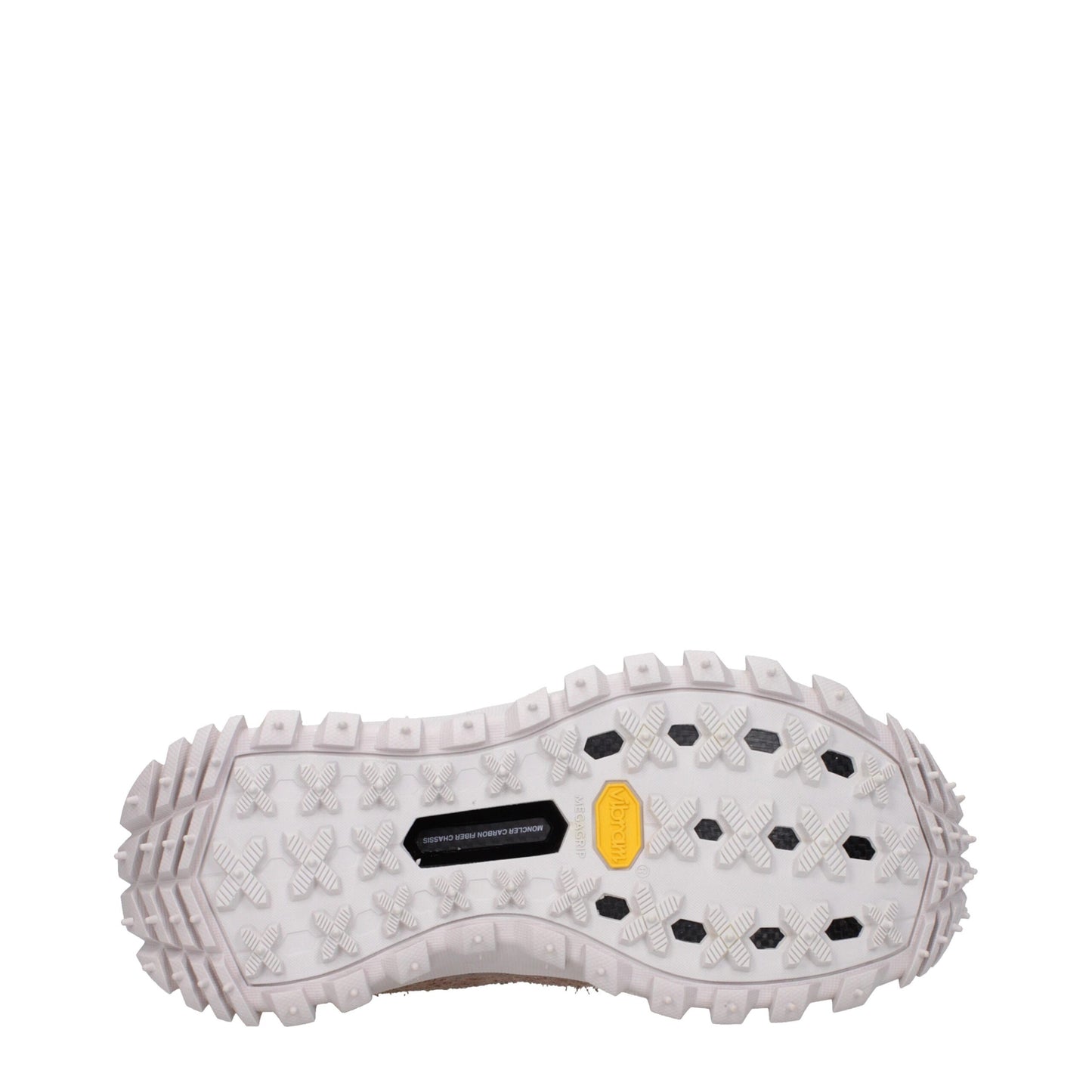 Moncler Rosa Leder Sportschuhe