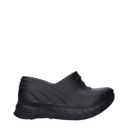 Givenchy – Schwarze Hausschuhe aus Baumwolle