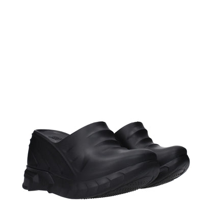 Givenchy – Schwarze Hausschuhe aus Baumwolle