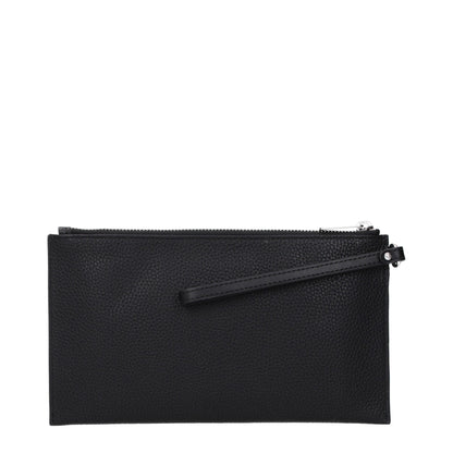 Michael Kors – Schwarze Clutch aus Leder