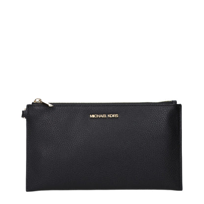 Michael Kors – Schwarze Clutch aus Leder
