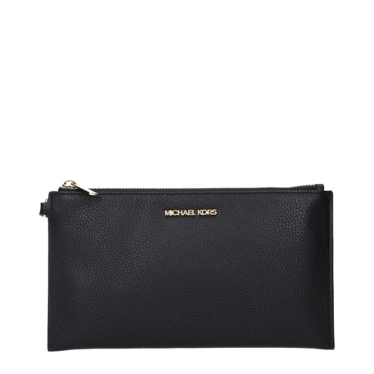 Michael Kors – Schwarze Clutch aus Leder
