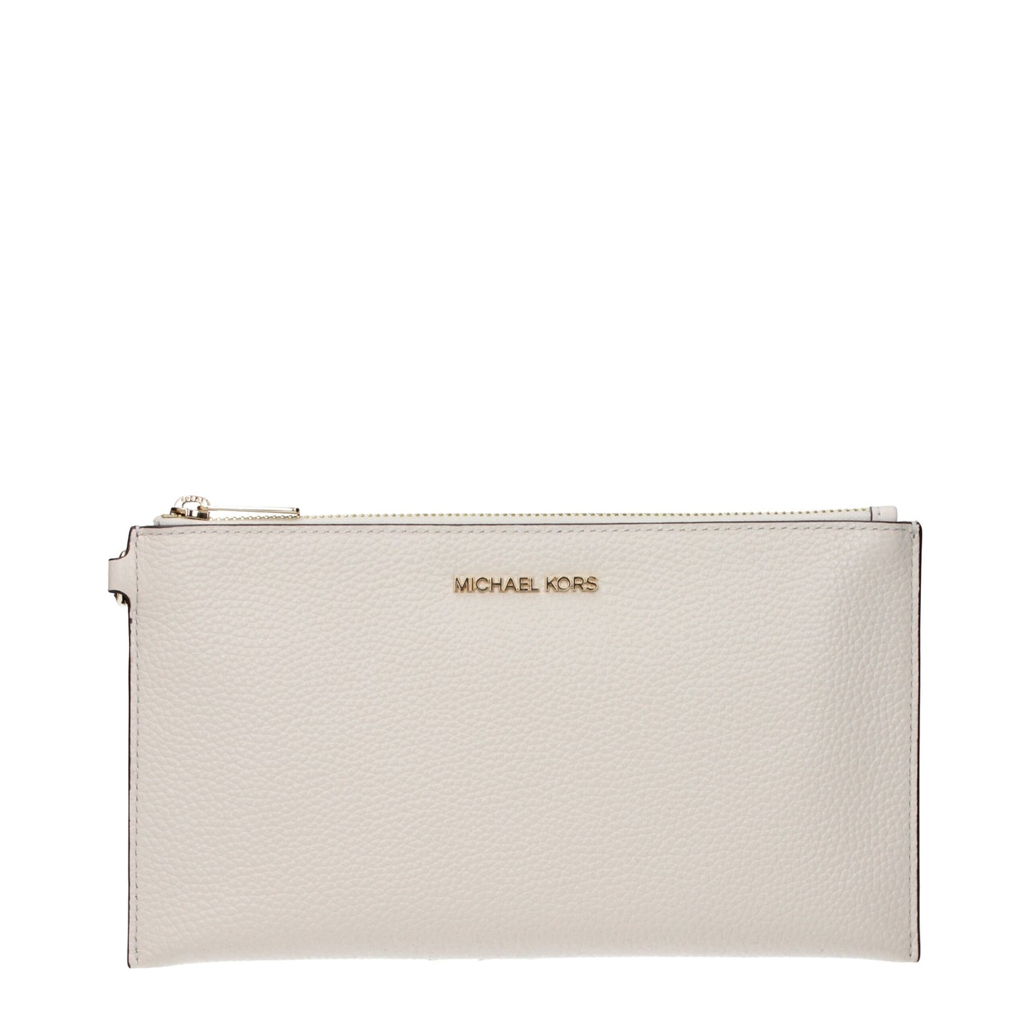 Michael Kors Beige Leder Clutch Taschen