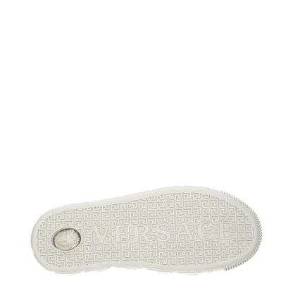 Versace – Goldene Stoff-Sneaker