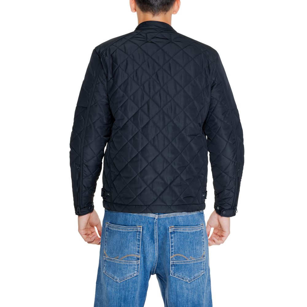 Replay Black Polyamide Jackets &amp; Coat