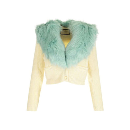 Gucci Strickjacke aus Wolle und Kaschmir