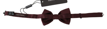 Dolce &amp; Gabbana – Verstellbare Seidenfliege mit Tupfenmuster, Papillon