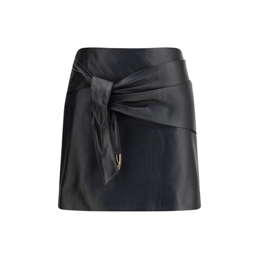 Versace Minirock aus Lammleder