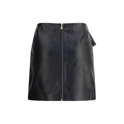 Versace Minirock aus Lammleder