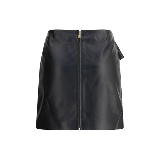 Versace Minirock aus Lammleder