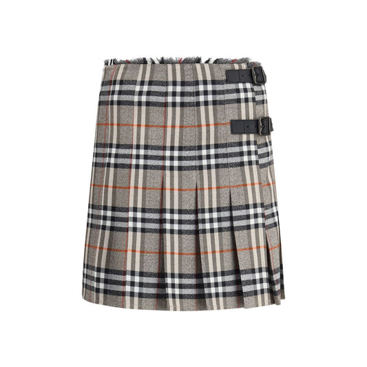 Burberry Check Archive Woll-Minirock