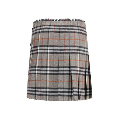 Burberry Check Archive Woll-Minirock
