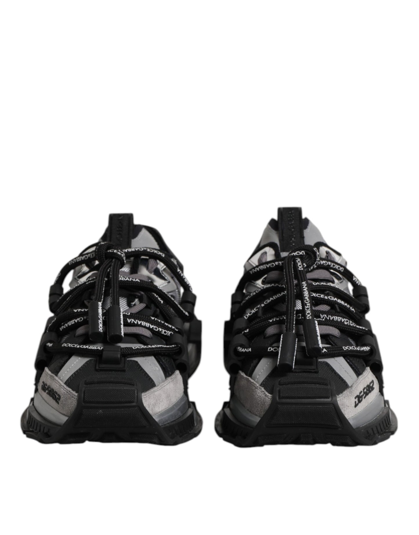 Dolce &amp; Gabbana Multicolor Paneled Space Sneakers Shoes