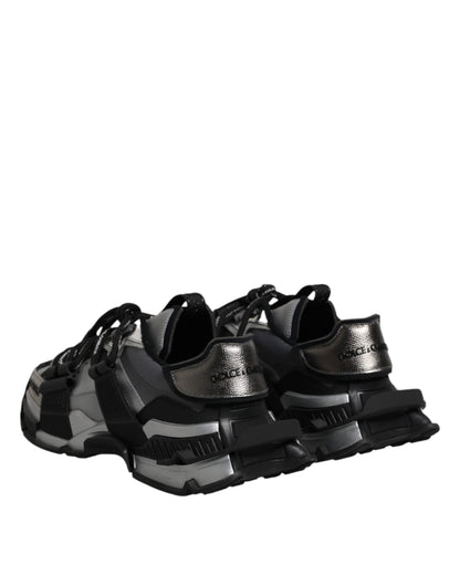 Dolce &amp; Gabbana Multicolor Paneled Space Sneakers Shoes