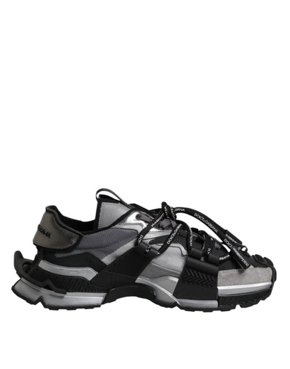 Dolce &amp; Gabbana Multicolor Paneled Space Sneakers Shoes