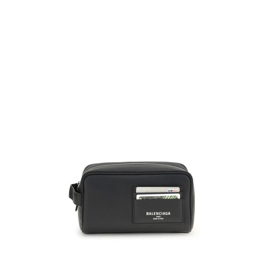 Balenciaga Logo Kosmetiktasche