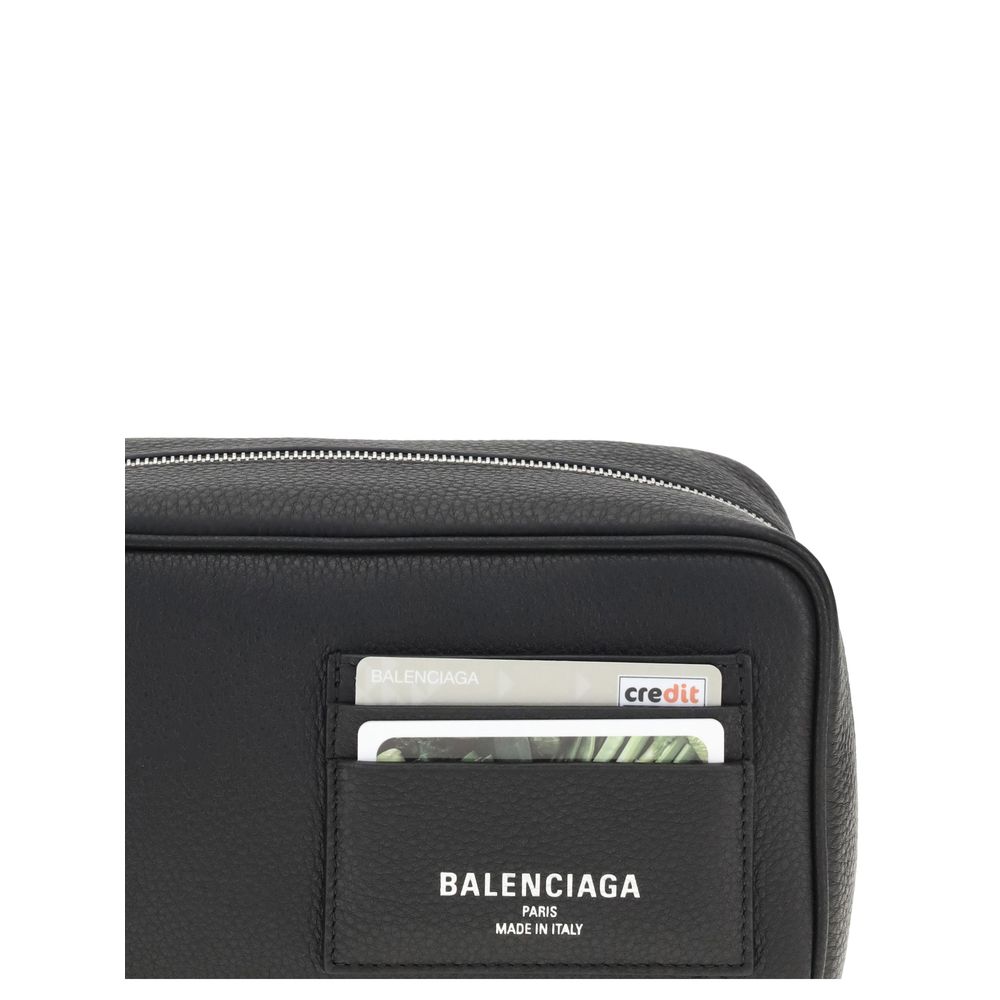 Balenciaga Logo Kosmetiktasche