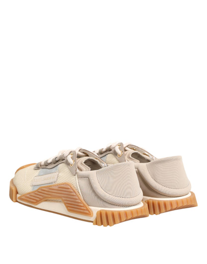 Dolce &amp; Gabbana Multicolor Low Top NS1 Men Sneakers Shoes