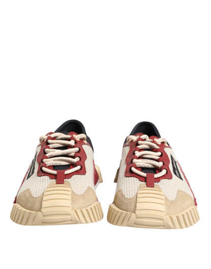 Dolce &amp; Gabbana Multicolor Low Top NS1 Men Sneakers Shoes
