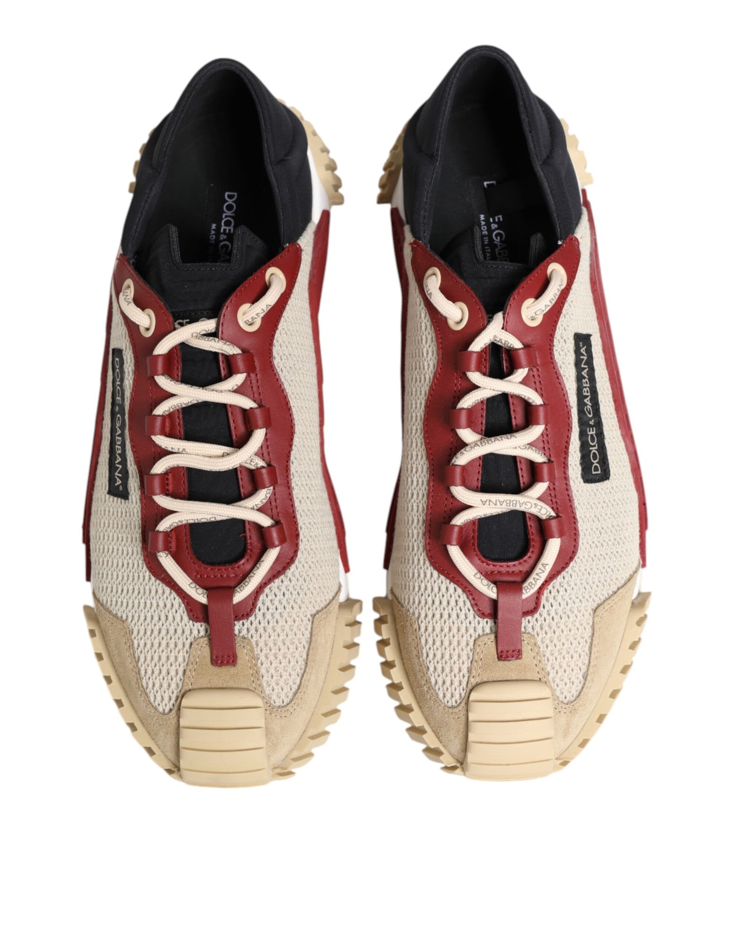 Dolce &amp; Gabbana Multicolor Low Top NS1 Men Sneakers Shoes