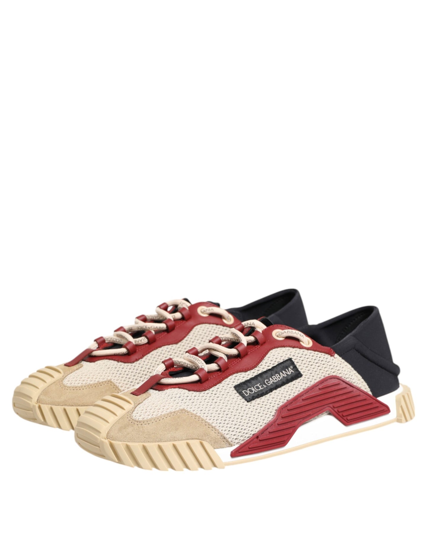 Dolce &amp; Gabbana Multicolor Low Top NS1 Men Sneakers Shoes