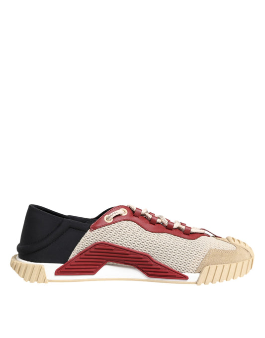 Dolce &amp; Gabbana Multicolor Low Top NS1 Men Sneakers Shoes