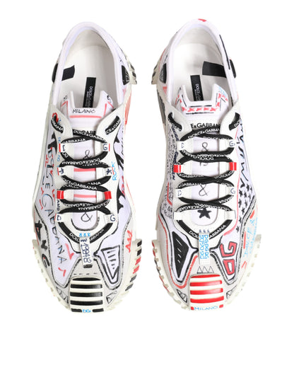 Dolce &amp; Gabbana Multicolor Low Top NS1 Men Sneakers Shoes