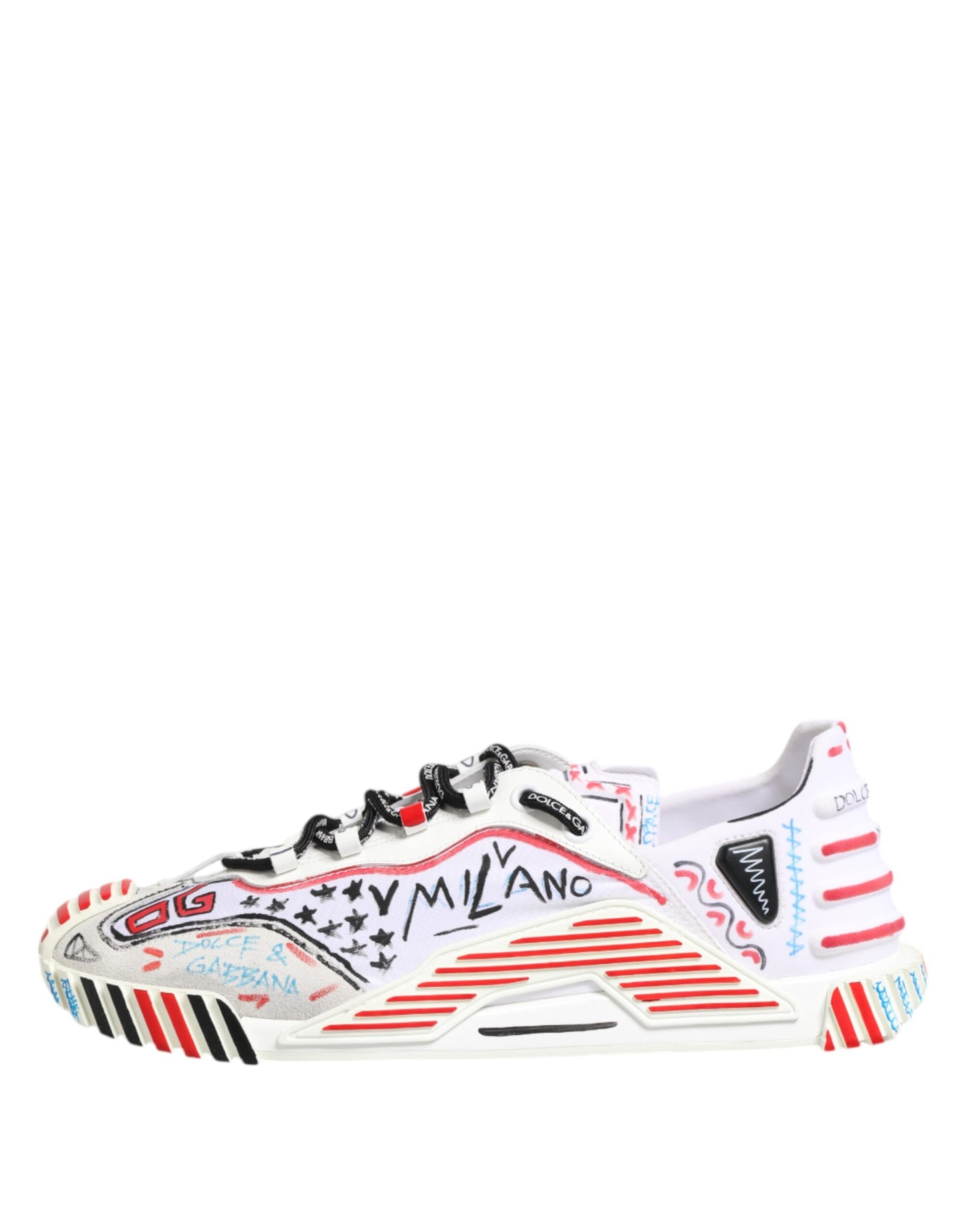 Dolce &amp; Gabbana Multicolor Low Top NS1 Men Sneakers Shoes