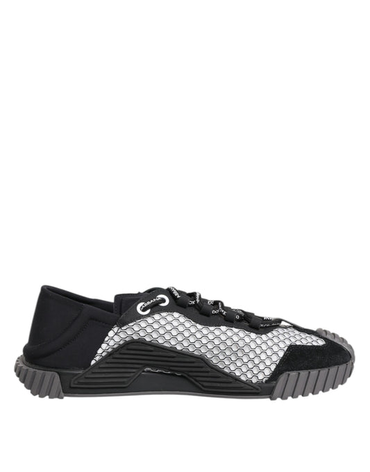 Dolce &amp; Gabbana Multicolor Lace Up Low Top NS1 Sneakers Shoes