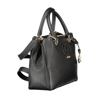 Guess Jeans Schwarze Polyethylen-Damenhandtasche