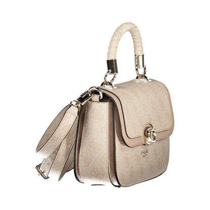 Guess Jeans Pink Polyethylen Damen Handtasche