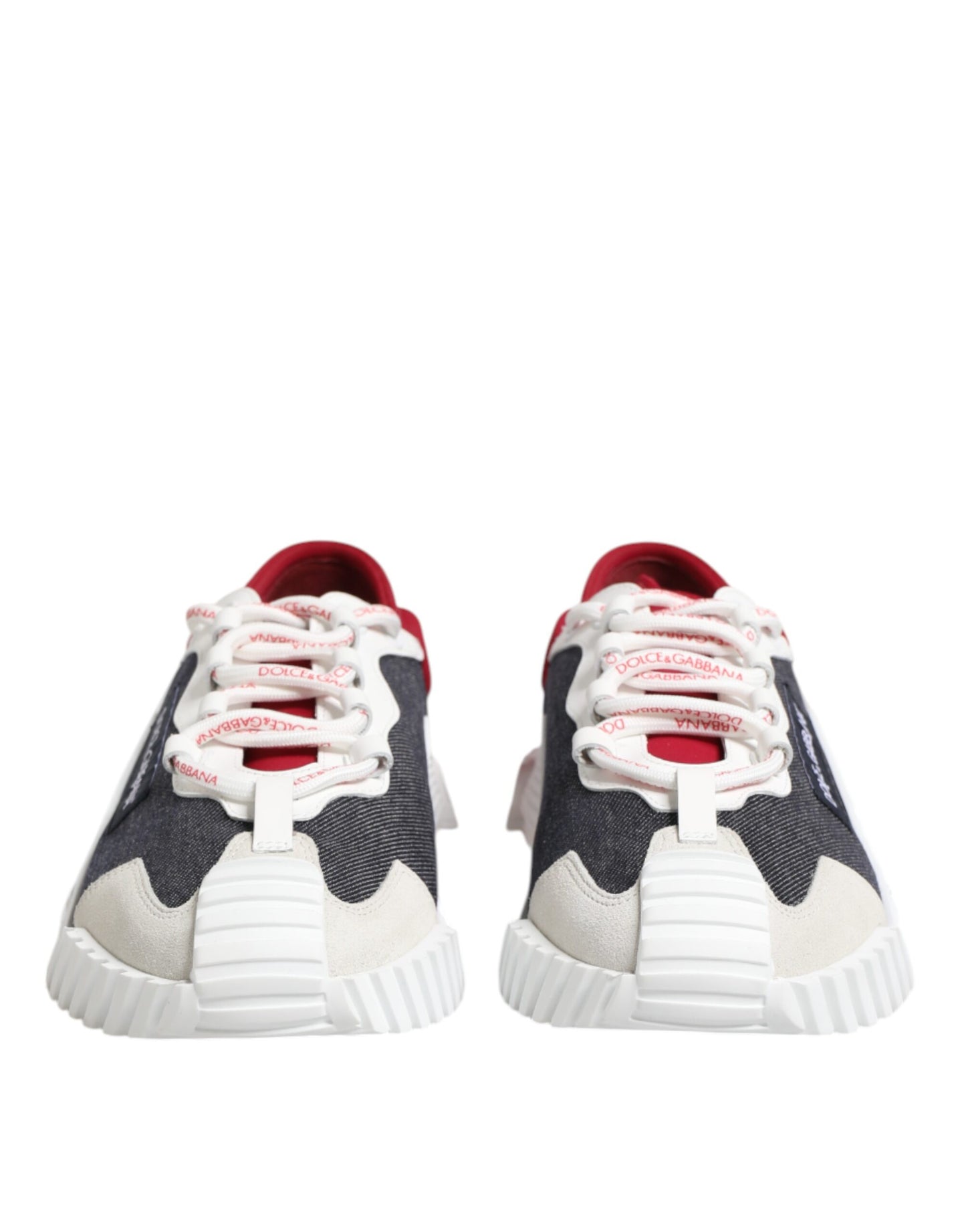 Dolce &amp; Gabbana Multicolor Lace Up Low Top NS1 Sneaker Shoes