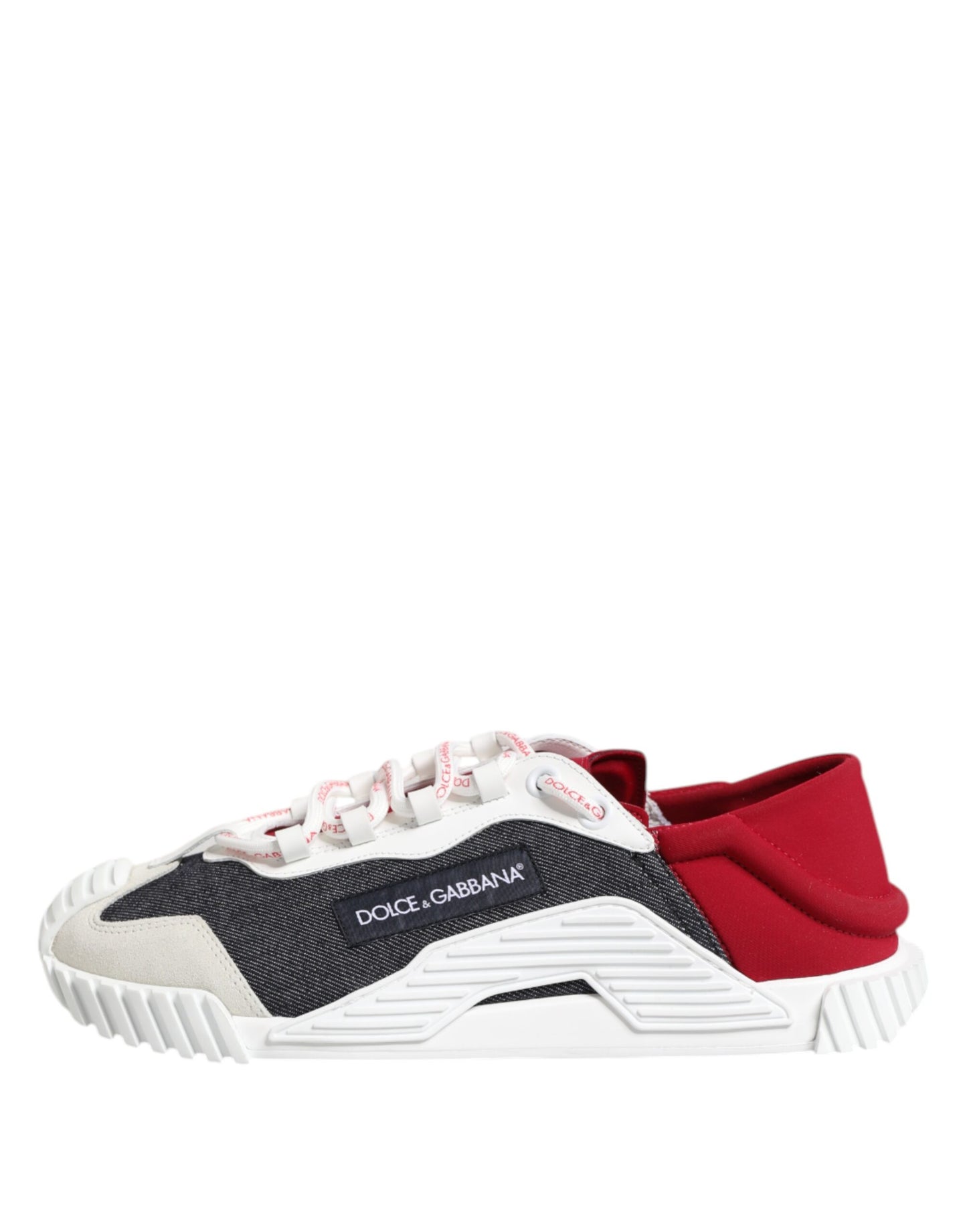Dolce &amp; Gabbana Multicolor Lace Up Low Top NS1 Sneaker Shoes