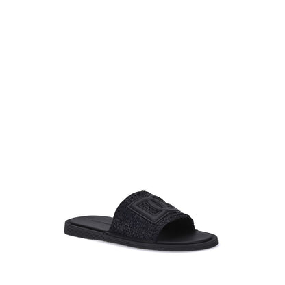 Dolce &amp; Gabbana – Sandalen aus gehäkeltem Bast