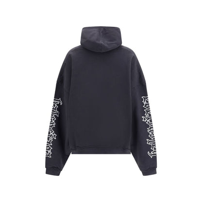 Balenciaga Hoodie mit Blackletter-Schriftmotiv