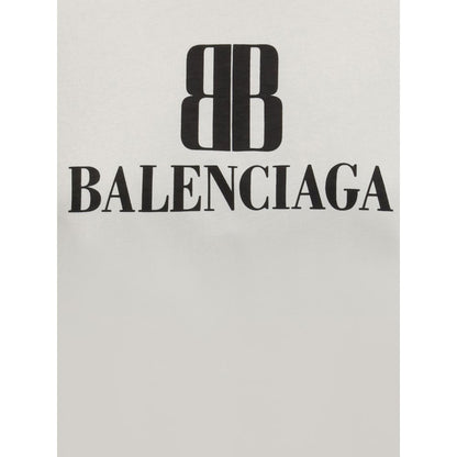 T-Shirt mit Balenciaga-Logo