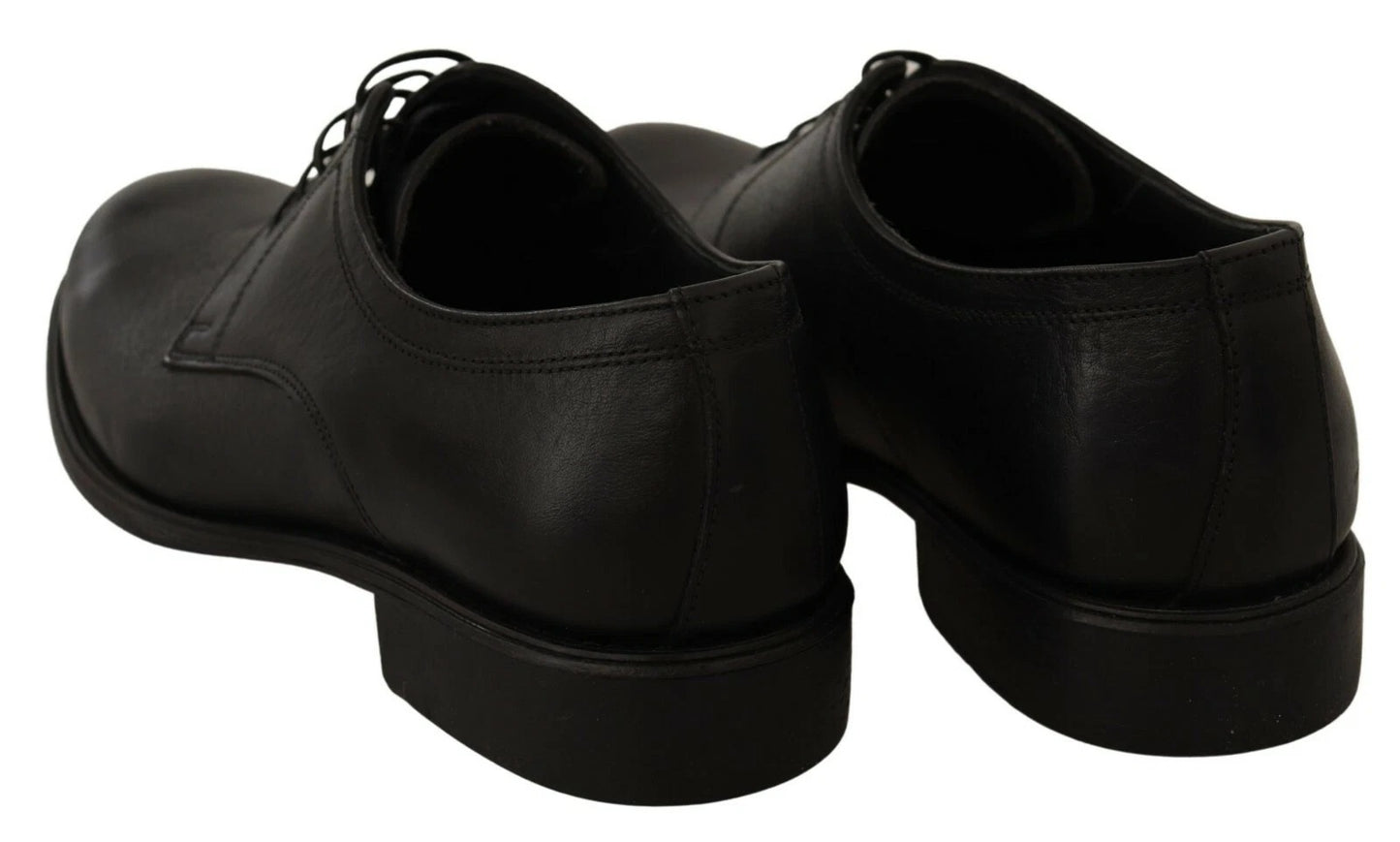 Dolce &amp; Gabbana – Schwarze, formelle Derby-Schuhe aus Leder zum Schnüren für Herren