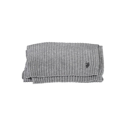 US POLO ASSN. Grauer Wollschal