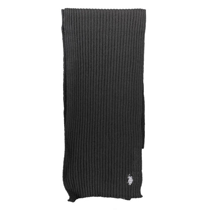 US POLO ASSN. Schwarzer Wollschal