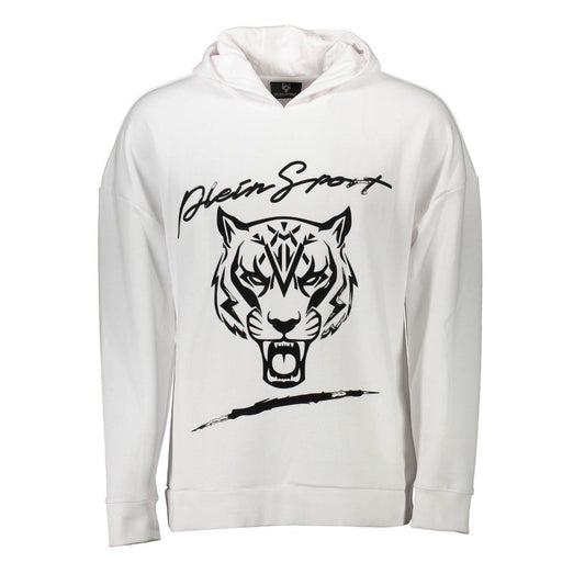 Weißer Baumwollpullover von Plein Sport