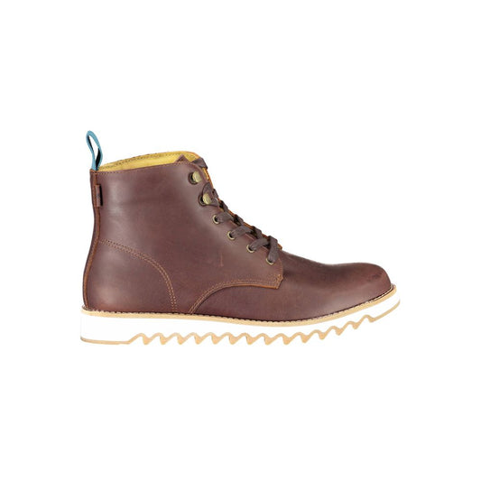 Levi's – Braune Polyesterstiefel