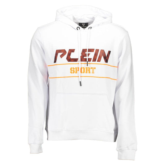 Weißer Baumwollpullover von Plein Sport