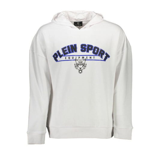 Weißer Baumwollpullover von Plein Sport