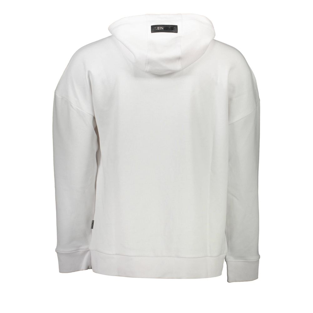 Weißer Baumwollpullover von Plein Sport