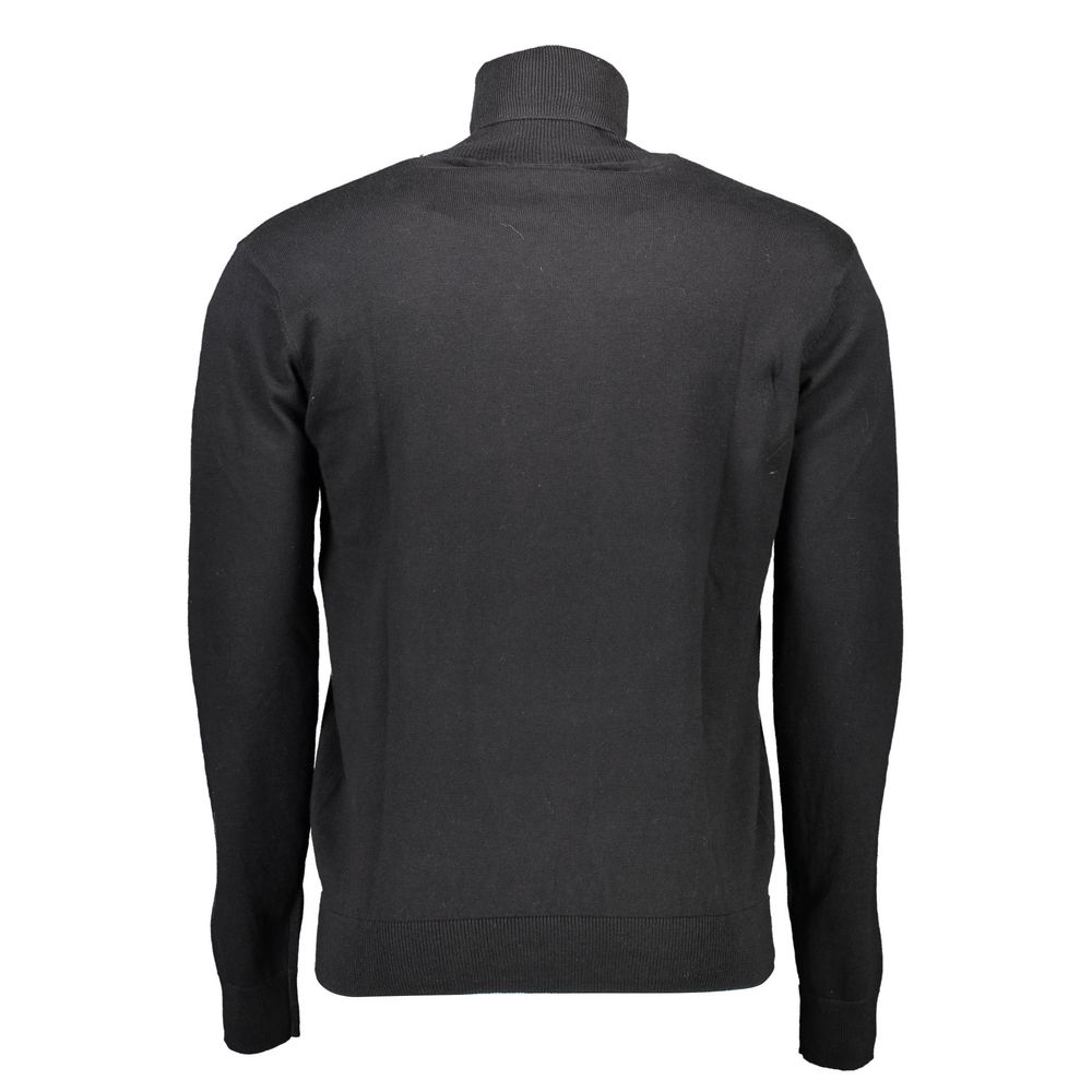 US POLO ASSN. Schwarzer Baumwollpullover