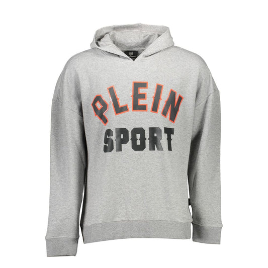 Grauer Baumwollpullover von Plein Sport