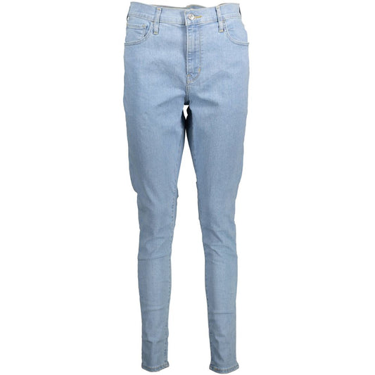 Levi's – Blaue Jeans und Hose aus Baumwolle