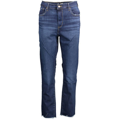 Levi's – Blaue Jeans und Hose aus Baumwolle