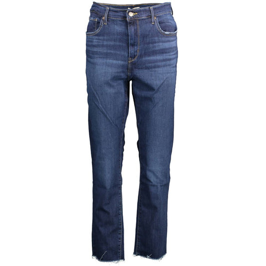 Levi's – Blaue Jeans und Hose aus Baumwolle